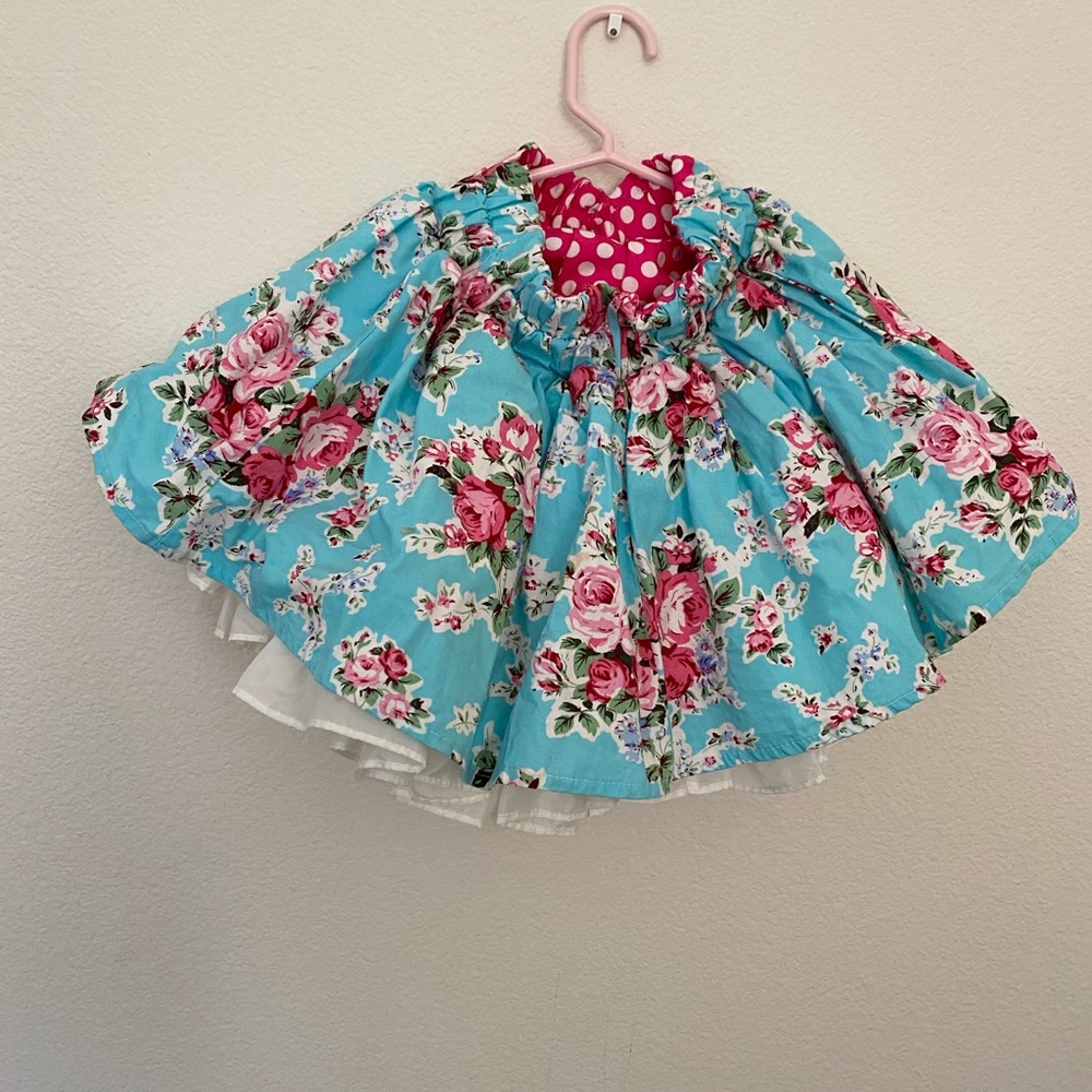 reversable skirt with layers